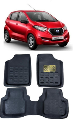 arneja trading company Polyutherine 3D Mat For  Datsun Redi GO(Black)