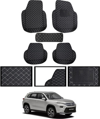 MSNP Leatherite Standard Mat For  Toyota Universal For Car(Black)