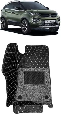 LOOXSWAG Leatherite 7D Mat For  Tata Nexon(Black)