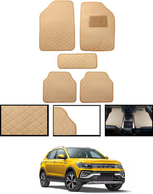 MSNP Leatherite Standard Mat For  Volkswagen Taigun(Beige)