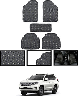 MATIES Leatherite Standard Mat For  Toyota Land Cruiser Prado(Black)