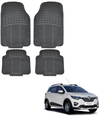 KOZDIKO Rubber Standard Mat For  Renault Triber(Black)