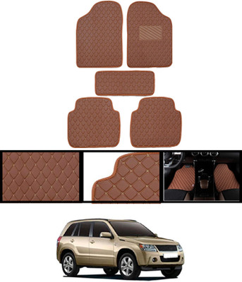 MSNP Leatherite Standard Mat For  Maruti Grand Vitara(Brown)