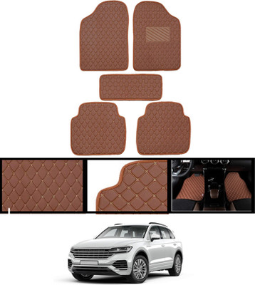 ABJD Leatherite Standard Mat For  Volkswagen Touareg(Orange)