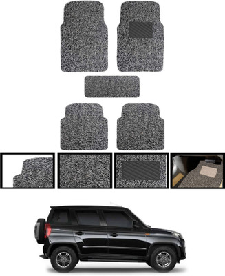 MATIES PVC Standard Mat For  Mahindra Universal For Car(Black)