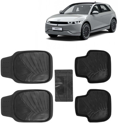 Kingsway PVC Tray Mat For  Hyundai Universal For Car(Black)