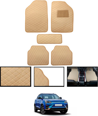 CCMM Leatherite Standard Mat For  Mahindra Universal For Car(Beige)