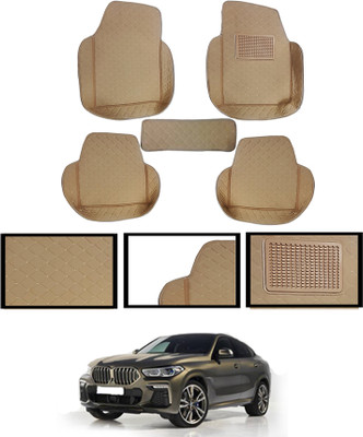 monolive Leatherite Tray Mat For  BMW X6(Beige)