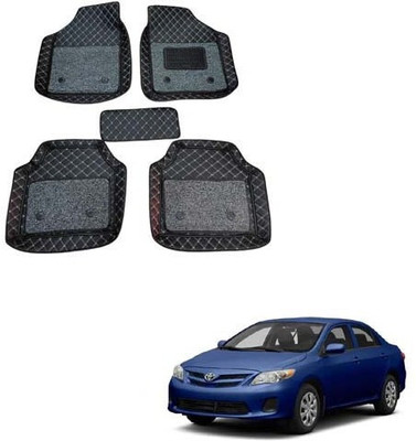 KUNTAIL ENTERPRISES Leatherite 7D Mat For  Universal For Car(Black)