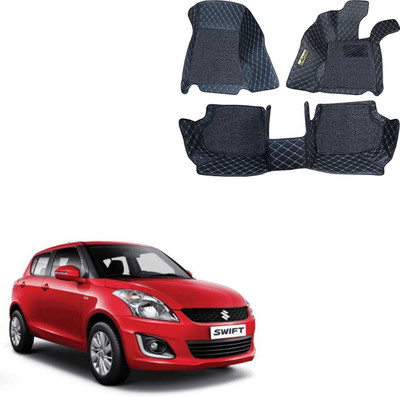 TOFIT ENTERPRISE Leatherite 7D Mat For  Maruti Suzuki Swift(Black)
