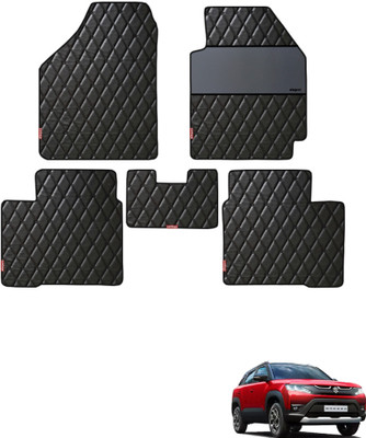 elegant Leatherite Standard Mat For  Maruti Suzuki New Brezza(Black)