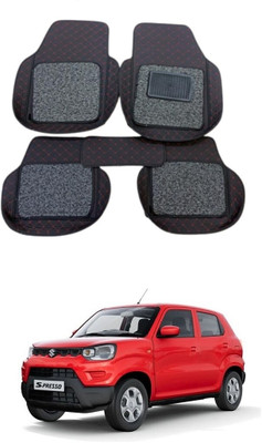 arneja trading company Leatherite 7D Mat For  Maruti Suzuki S-Presso(Black)