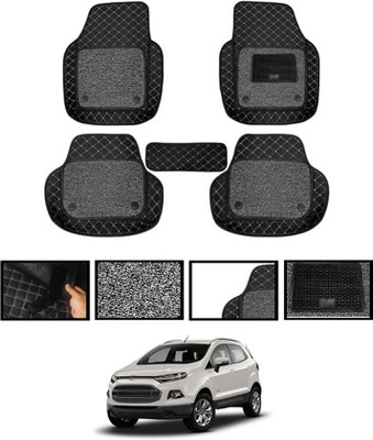 AYW Leatherite 7D Mat For  Ford Ecosport(Black)
