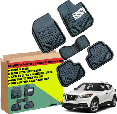Autowhrib Plastic 3D Mat For  Nissan KICKS(Black)