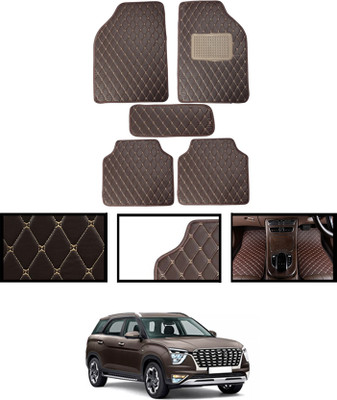 AYW Leatherite Standard Mat For  Honda Alcazar(Beige)