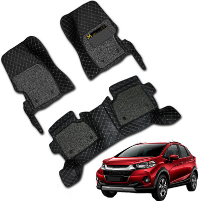 Mecarnic Leatherite 7D Mat For  Honda WRV(Black)