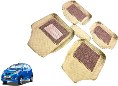 AUTO PEARL Leatherite 7D Mat For  Hyundai Eon(Beige)