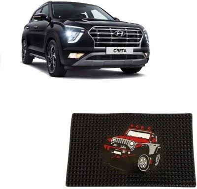 arneja trading company Rubber Standard Mat For  Hyundai Creta(Black)