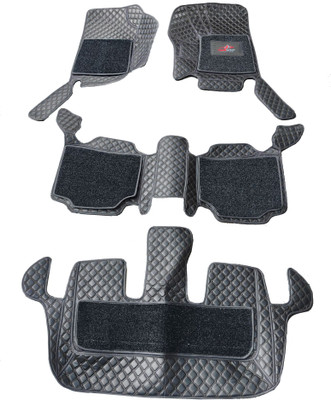 CARGRIP Leather 7D Mat For  Toyota Fortuner(Black)