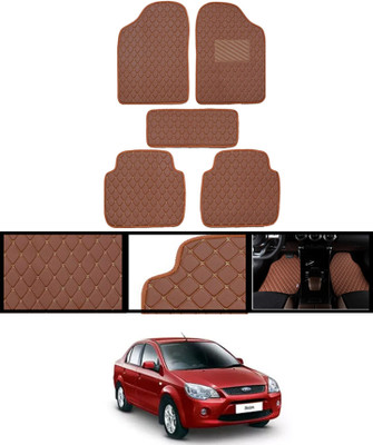 AYW Leatherite Standard Mat For  Maruti Suzuki Ikon(Orange)