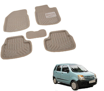 ROSHNEER ENTERPRISES PVC 3D Mat For  Maruti WagonR(Beige)