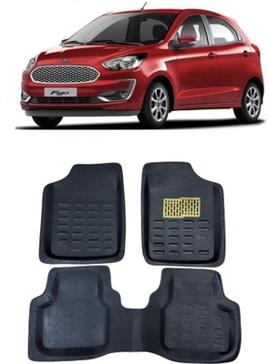 arneja trading company Polyutherine 3D Mat For  Ford Figo(Black)