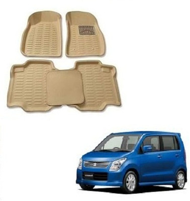 SLSHILPA Plastic 3D Mat For  Maruti Suzuki WagonR(Beige)