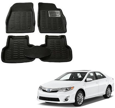 SLSHILPA Plastic 3D Mat For  Toyota Camry(Black)