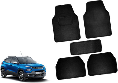 AUTO PEARL Polyester Standard Mat For  Toyota Qualis(Black)