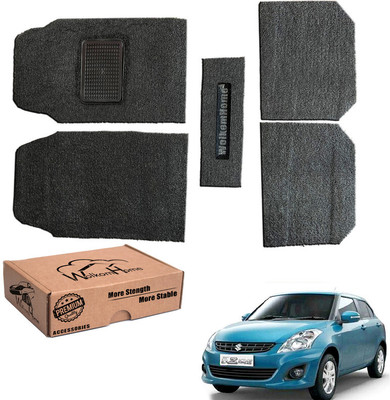 WolkomHome PVC Standard Mat For  Universal For Car(Black)