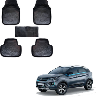 SS FOR YOUR SMART NEEDS Vinyl Standard Mat For  Tata Nexon EV(Black)