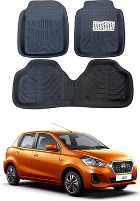 ARNEJA Polyutherine 3D Mat For  Datsun Go(Black)