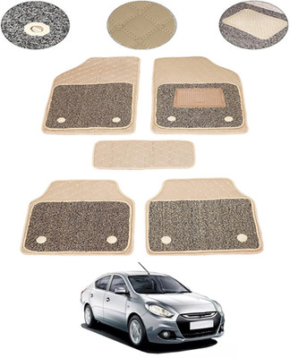 MSNP Leatherite 7D Mat For  Renault Scala(Beige)