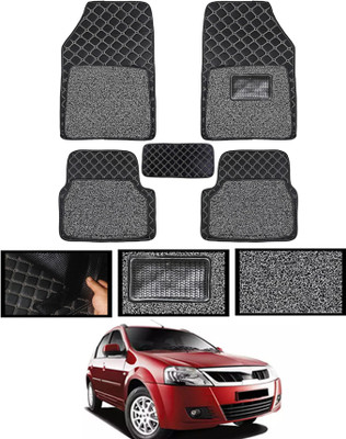 MSNP Leatherite 7D Mat For  Mahindra Verito(Black)