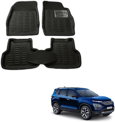 ROSHNEER ENTERPRISES PVC 3D Mat For  Tata Safari(Black)