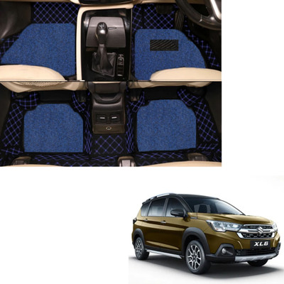 Autoclow Leatherite 7D Mat For  Maruti Suzuki XL6(Blue, Blue)