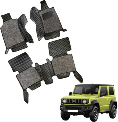 AUTOMOXCO Leather 7D Mat For  Maruti Suzuki Jimny(Silver)