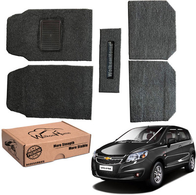 WolkomHome PVC Standard Mat For  Universal For Car(Black)