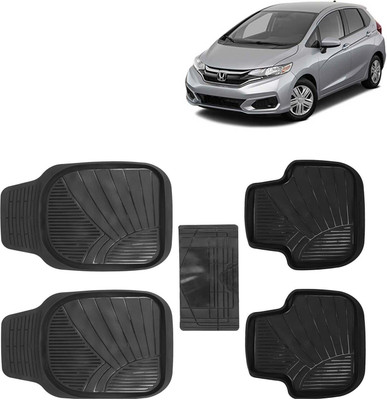 Kingsway PVC Tray Mat For  Honda Jazz(Black)
