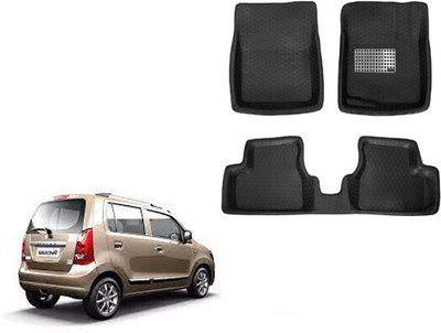 Autorepute Leather 5D Mat For  Maruti Suzuki WagonR(Black)