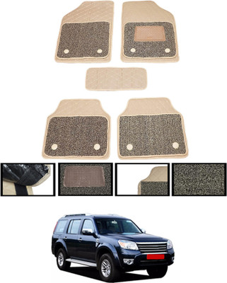 MATIES Leatherite 7D Mat For  Ford Universal For Car(Beige)