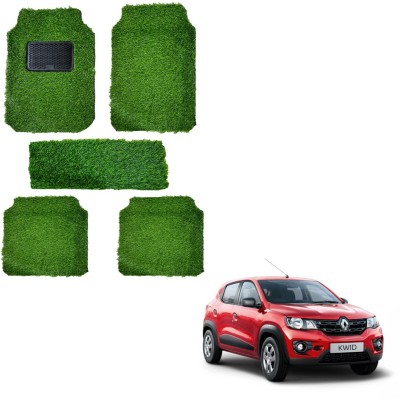 Oshotto Rubber, Plastic Standard Mat For  Renault Kwid(Green)