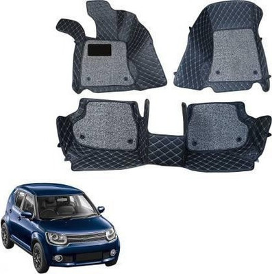STYLE CHOICE Leather 7D Mat For  Maruti Ignis(Black)