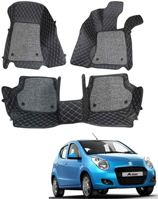 ARNEJA Leatherite 7D Mat For  Maruti Suzuki A-Star(Black)