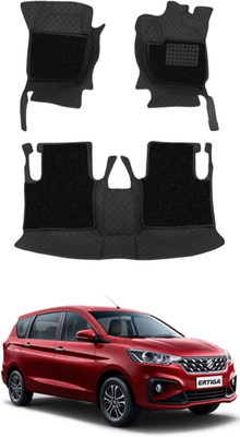 TOFIT ENTERPRISES Leatherite 7D Mat For  Maruti Suzuki Ertiga(Black)