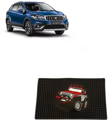 ARNEJA Rubber Standard Mat For  Maruti Suzuki S-Cross(Black)