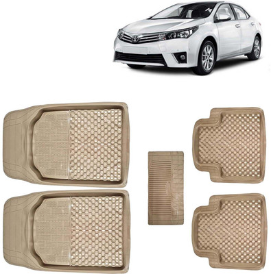Kingsway PVC Tray Mat For  Toyota Corolla Altis(Beige)