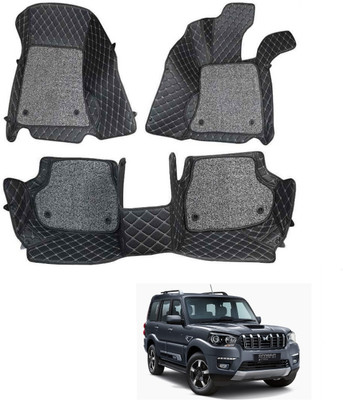 arneja trading company Leatherite 7D Mat For  Mahindra New Scorpio(Black)