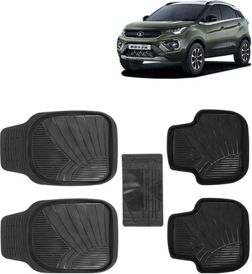 Kingsway PVC Tray Mat For  Tata Nexon(Black)