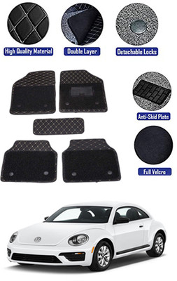 MATIES PVC 7D Mat For  HM Universal For Car(Black)